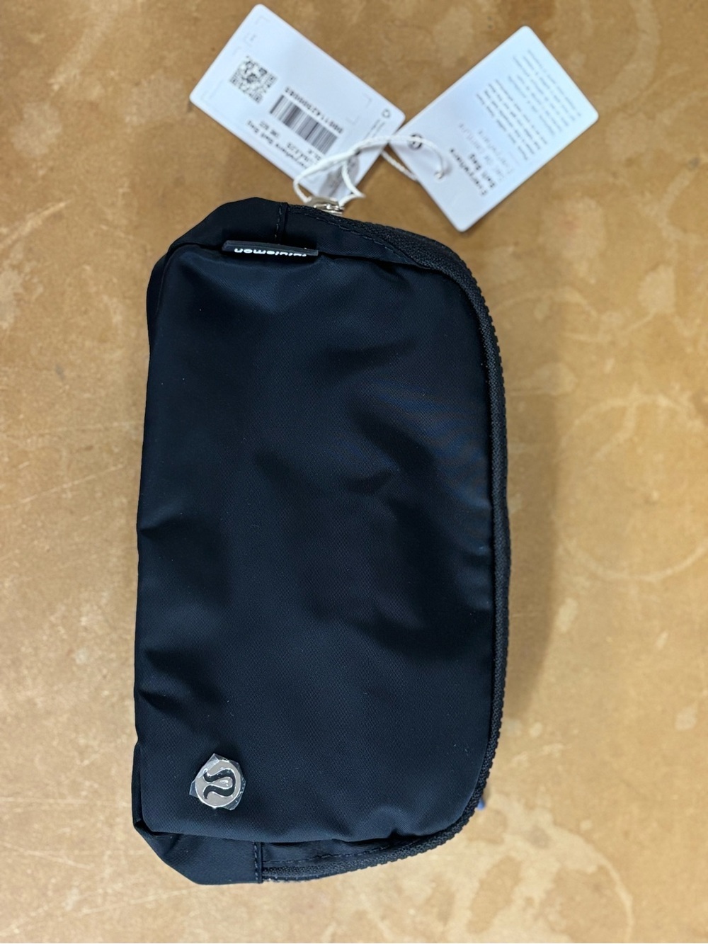 lululemon athletica Black Compact Belt Bag with Buckle